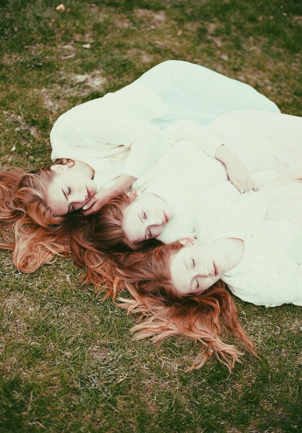 The Beaumont Sisters | Published: Off The Rails Photography: Gerald Larocque Styling: Alex Spence MUA & Hair: Holly Kurmis Art Direction: Annya Karina Models: Lauren (spot6), Mila (Peggi) and MK (Anita) Wardrobe: Samantha Pleet, Aspen Tree Vintage, Fortnight Lingerie, Heart of Gold Designs, She and Reverie and stylist own