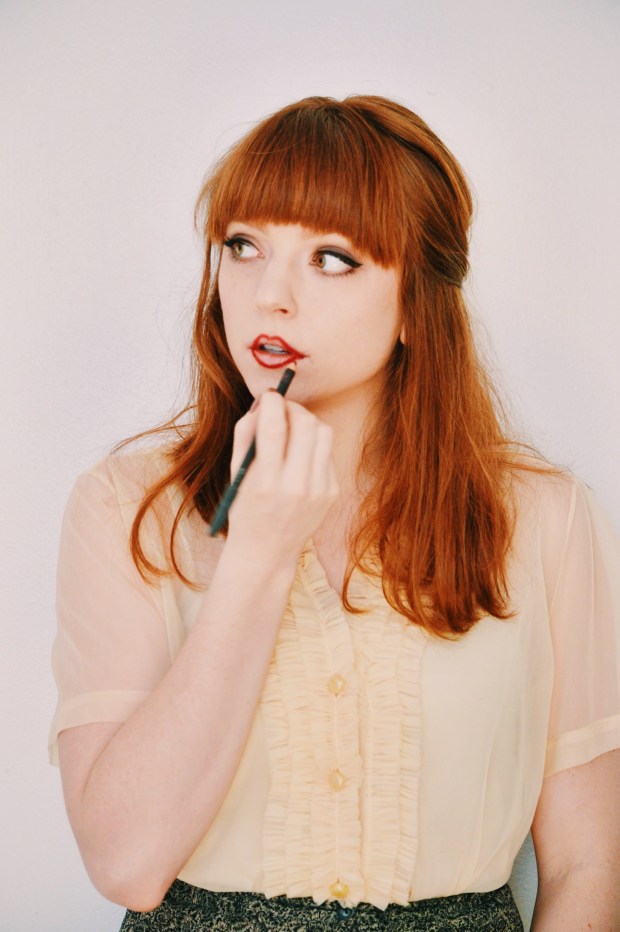 Larkspur Vintage | Beauty: 1920s Lip Tutorial