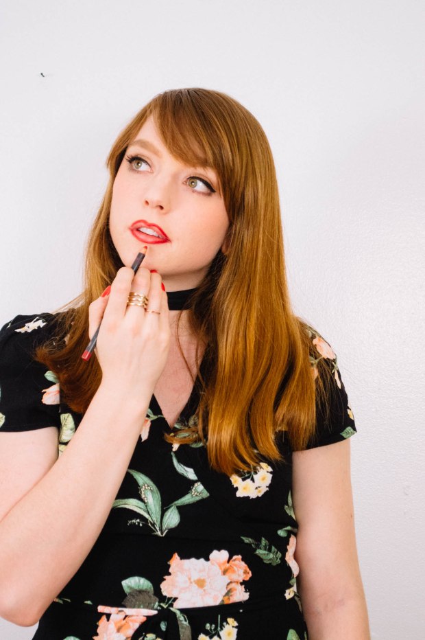 Larkspur Vintage | Beauty: 1930s Lip Tutorial