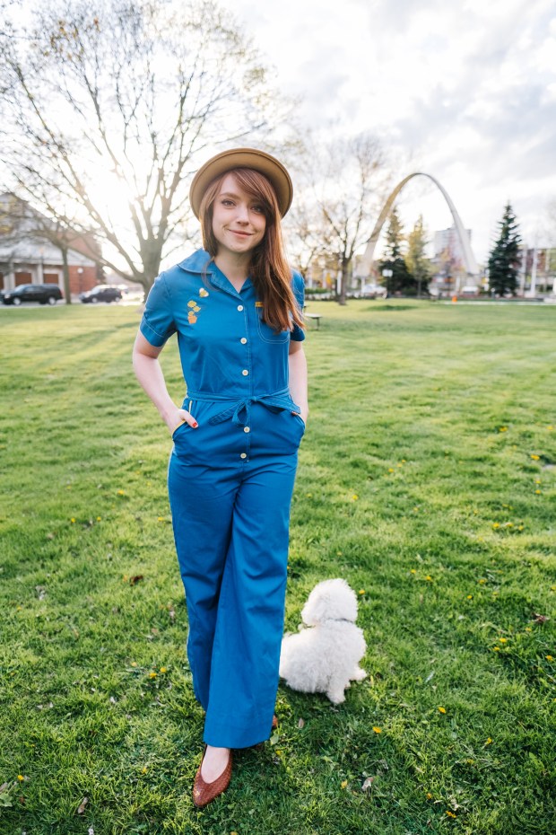 Larkspur Vintage | Blue Jumpsuit Apparatus