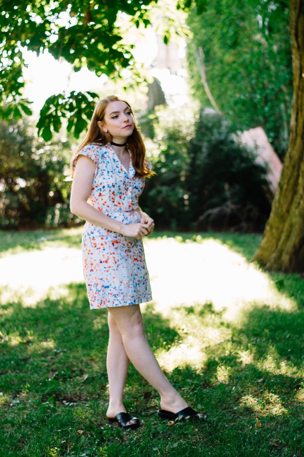 Larkspur Vintage | Paint Splattered