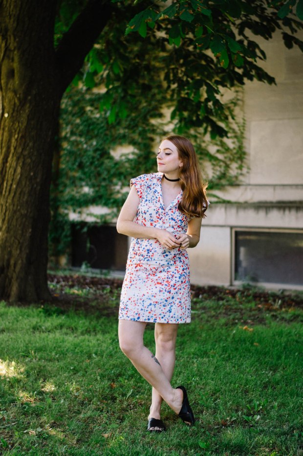 Larkspur Vintage | Paint Splattered