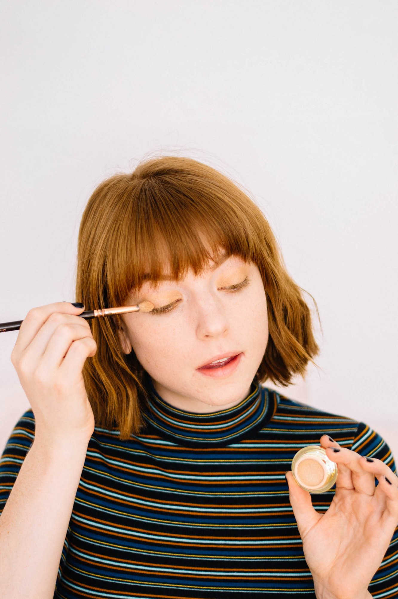 Larkspur Vintage | Autumnal Makeup Look