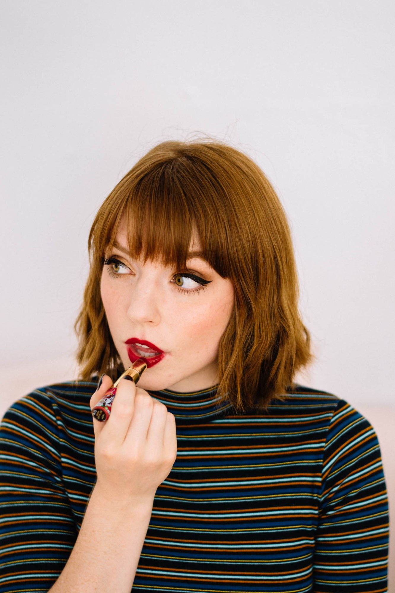 Larkspur Vintage | Autumnal Makeup Look