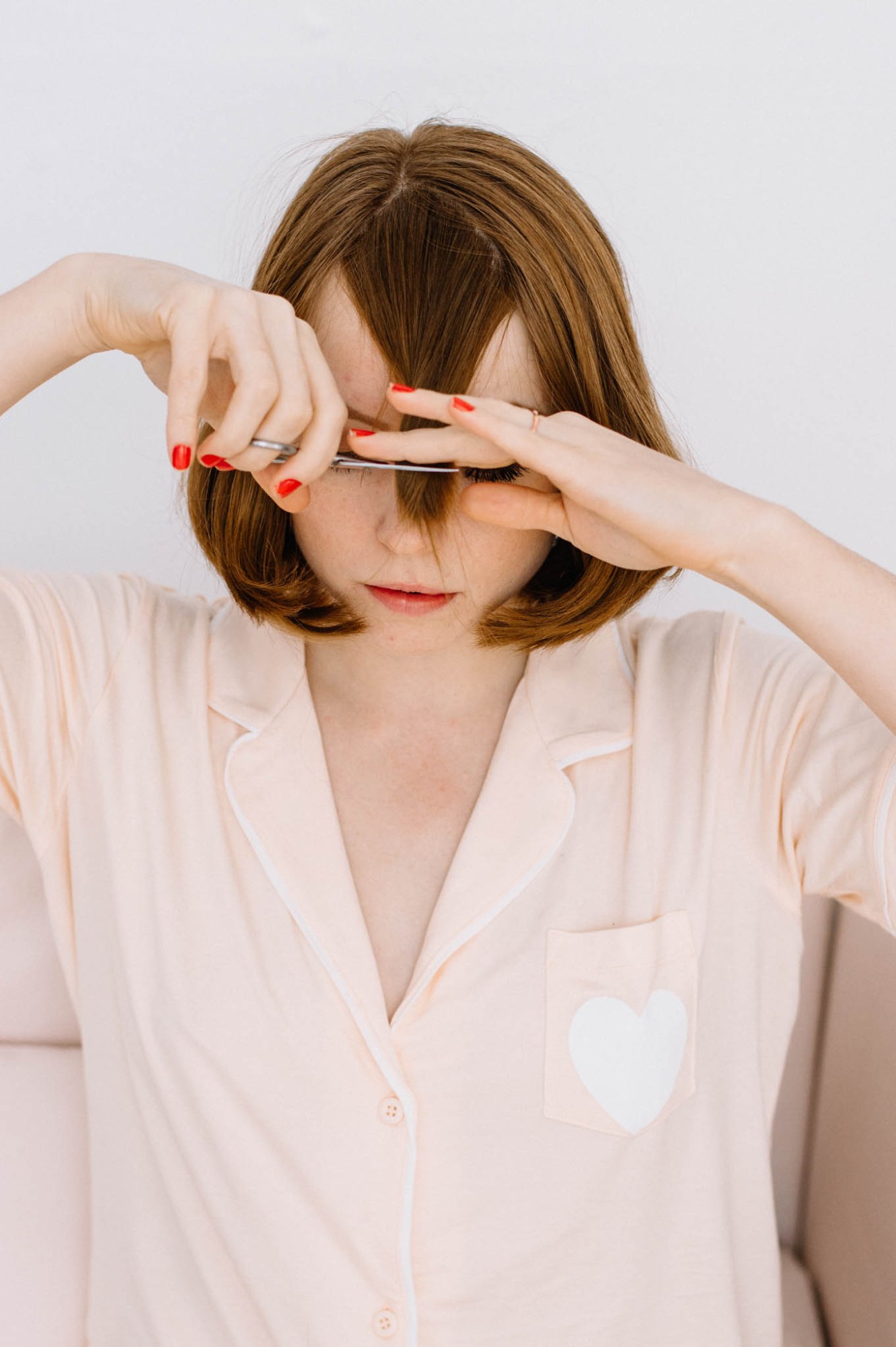 OKAY ANDIE | How-To Trim Your Own Fringe